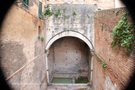 Visite de la ville de Sienne Fonte del Casato