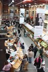 Visite de Turin Eataly on peut aussi manger dans l'un des restaurants