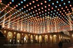 Visite de Turin illuminations de Burrein pour les fêtes de noël