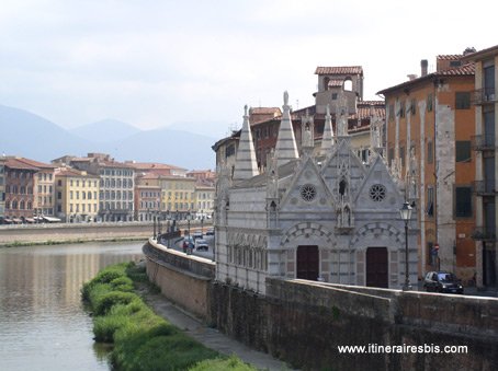 photo eglise de Santa Maria della Spina de Pise