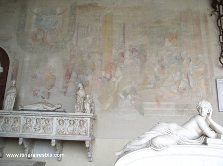 photo fresque musée camposanto à Pise