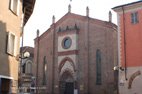Visite de la ville de Alba église San Domenico