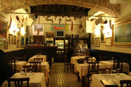 Photo salle restaurant Al_vantaggio Rome