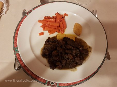 Hôtel-restaurant da Maurizio civet de sanglier