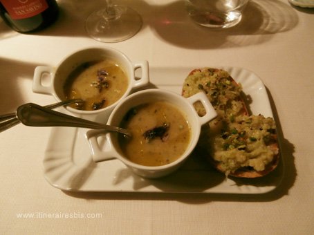 Restaurant Frangipane à Grottammare soupe de légumes de saison