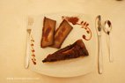 Restaurant La Mina à Turin dessert Piemontais