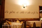 Restaurant La Mina à Turin une des salles