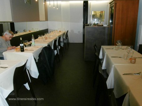 le Restaurant Stockfish à Ancône la salle