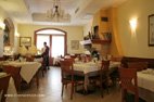 Trattoria La Camacina à Comacchio la salle du restaurant