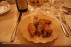 Trattoria Da Noemie Fleurs de courgettes farcies. Cliquez sur la vignette pour agrandir la photo