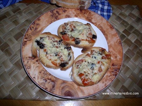 La Bruschetta, ou tartine Vénitienne