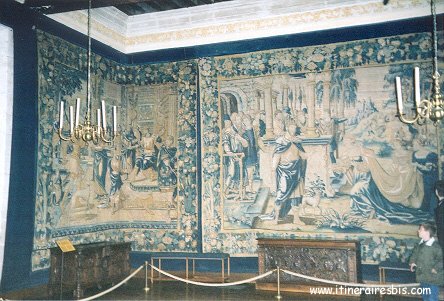 Château de Azay-le-Rideau superbe tapisserie
