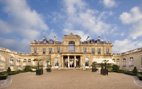 La cour d'honneur du musée Jacquemart André à Paris