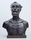 Photo Buste de Dalou de Rodin Auguste au musée Louvre-Lens