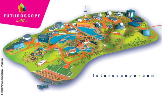 plan parc futuroscope