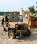 photo jeep mer de sable
